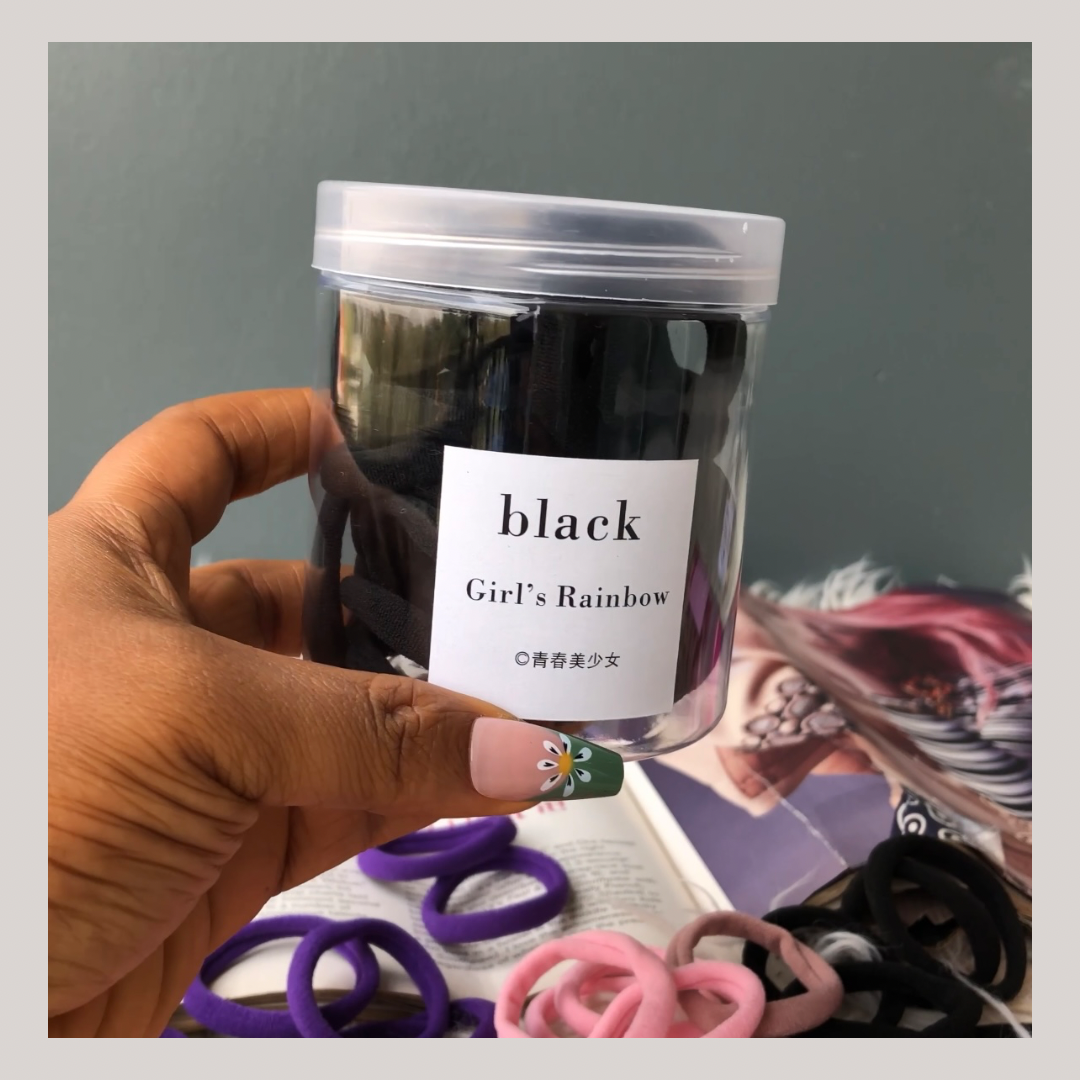 50 Pieces Honey Hair Ties