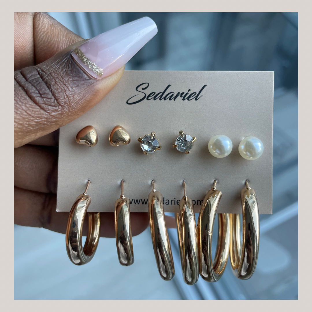 Daisy Earring Set