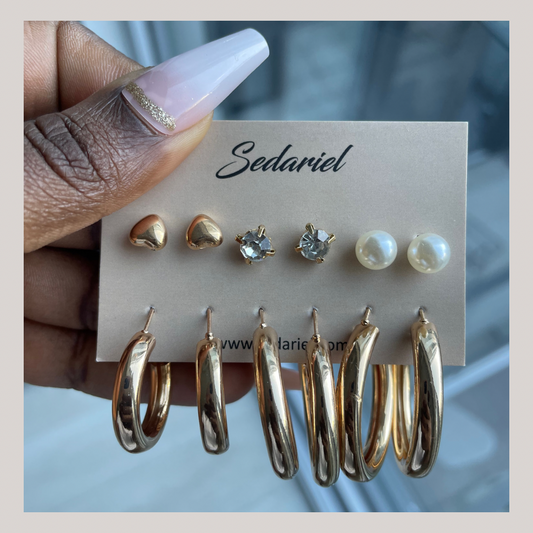 Daisy Earring Set