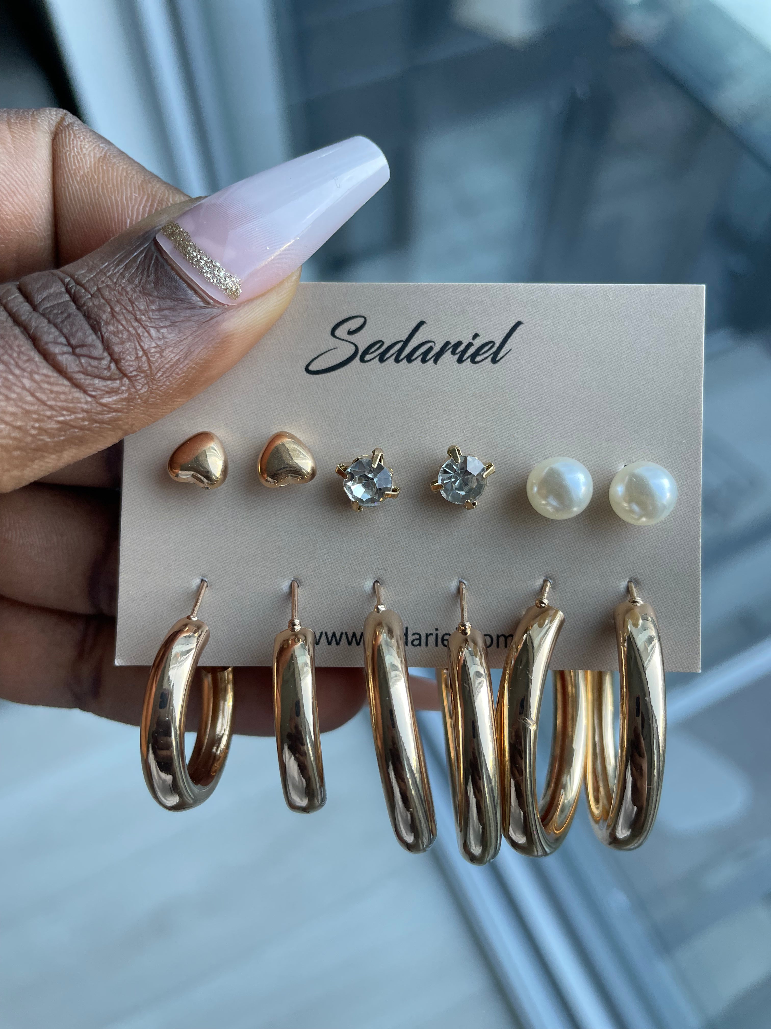 Daisy Earring Set
