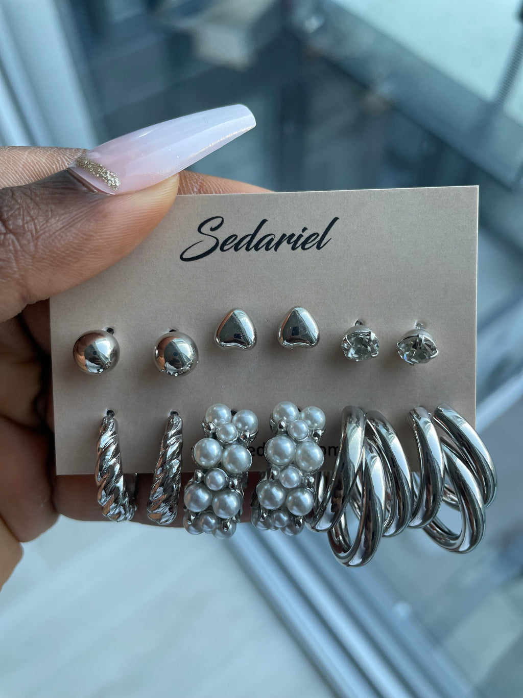 Swirl Earring Set