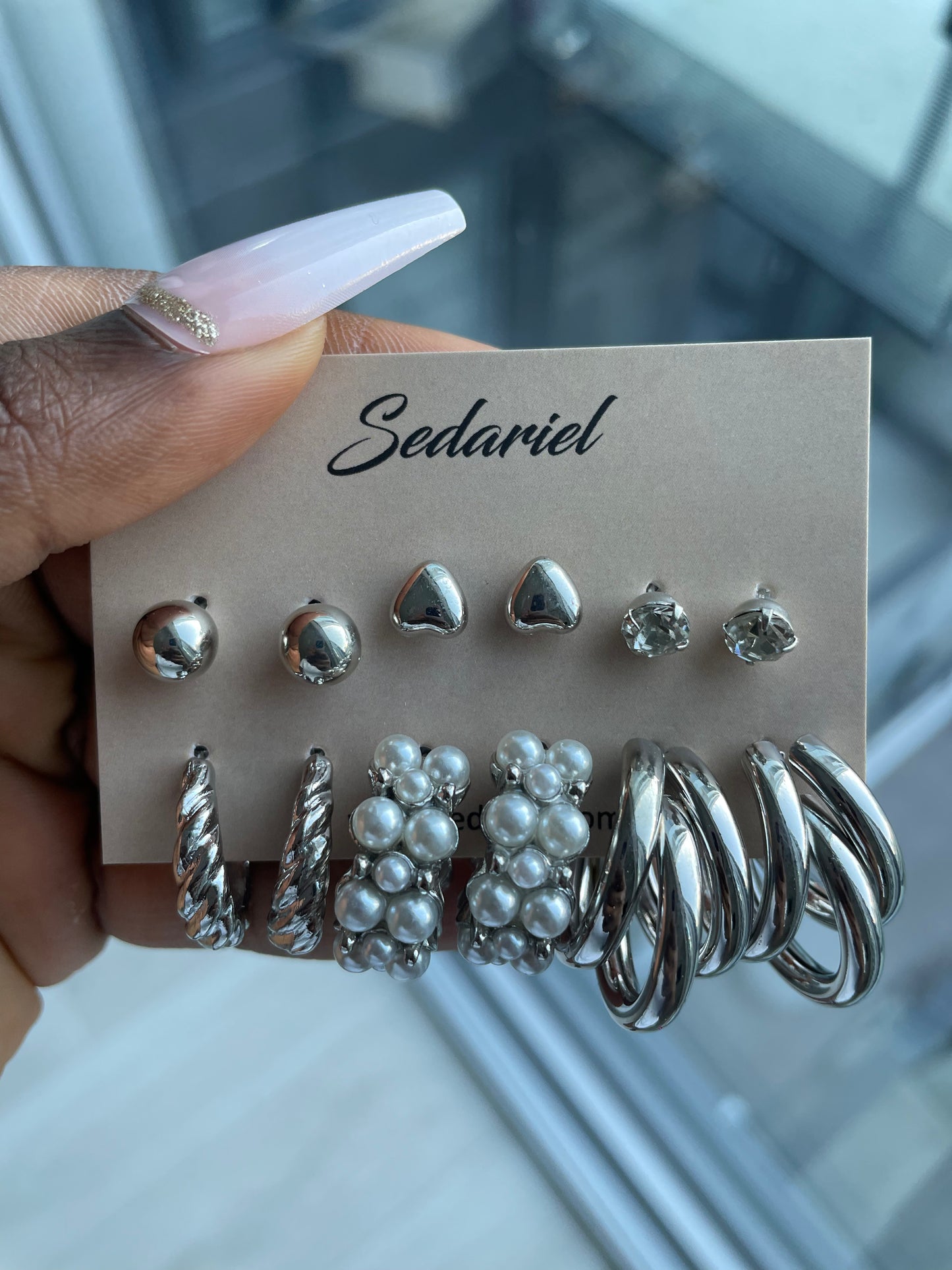 Swirl Earring Set